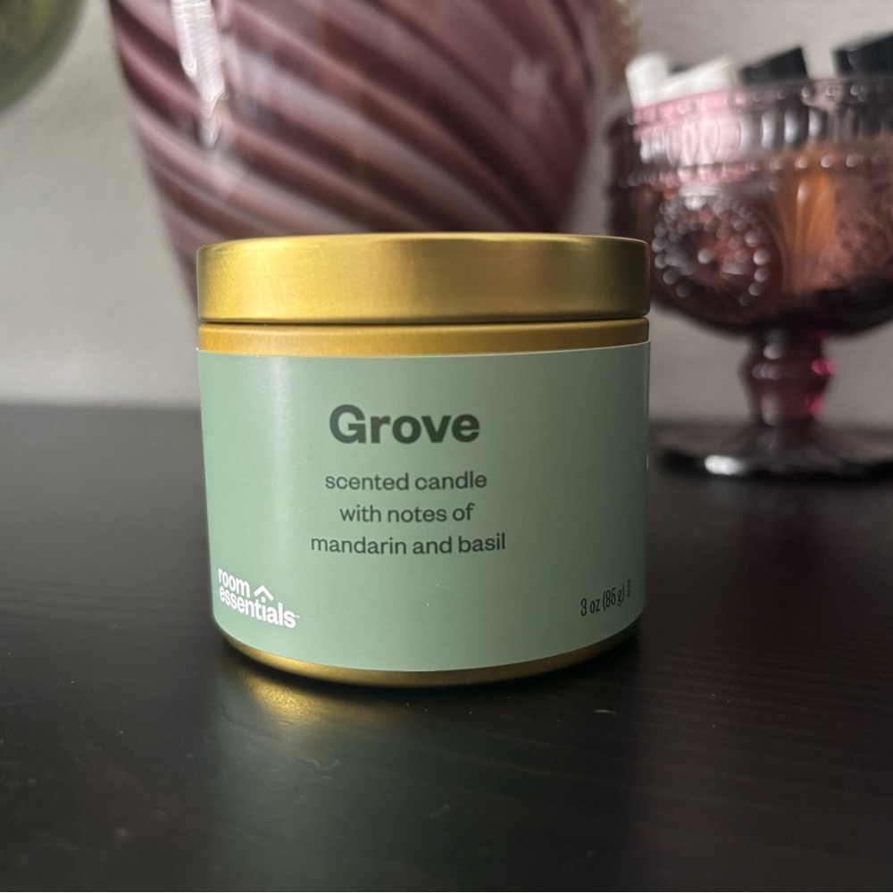 🆕 Room Essentials Grove Scented Candle, Brand New